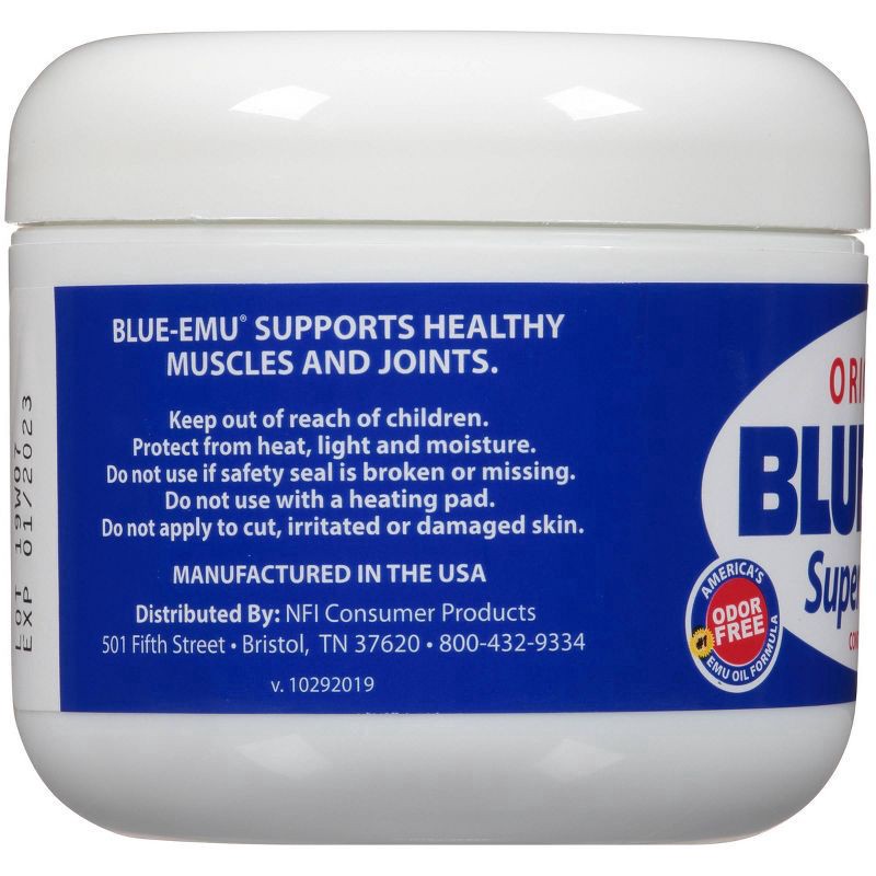 slide 2 of 4, Blue-Emu Original Super Strength Muscle Joint Soothing Cream, 4 oz