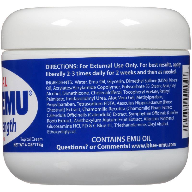 slide 4 of 4, Blue-Emu Original Super Strength Muscle Joint Soothing Cream, 4 oz