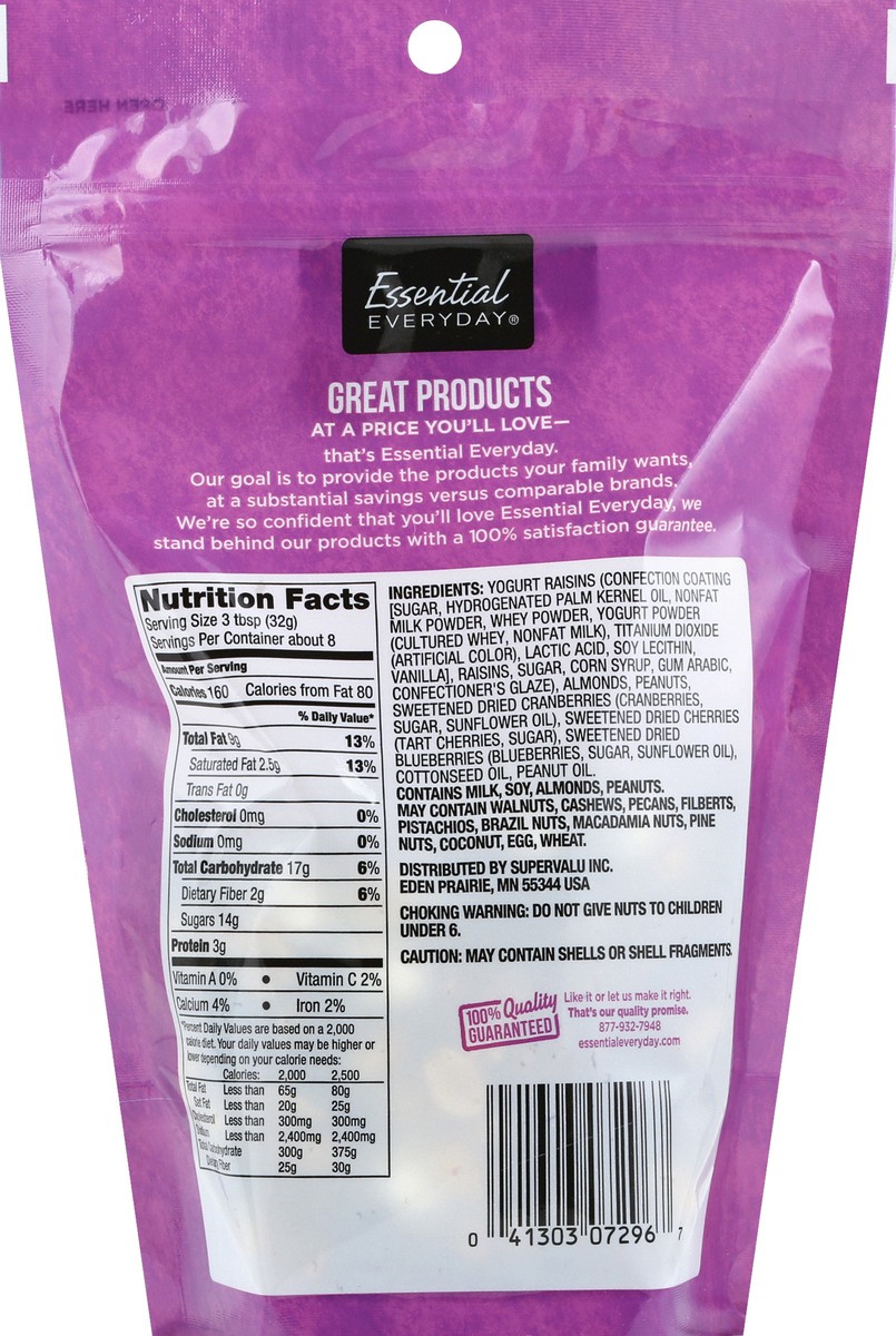 slide 4 of 6, Essential Everyday Yogurt Berry Trail Mix, 9 oz
