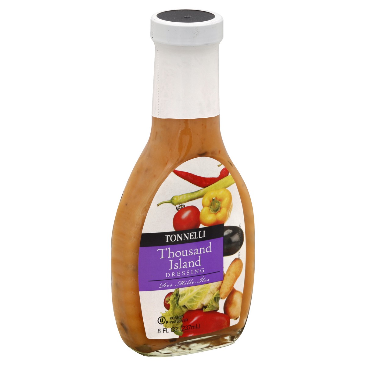 slide 2 of 2, Tonelli Thousand Island Dressing 16 fl oz, 8 oz