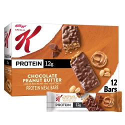 Kellogg's Special K Protein Bars, Meal Replacement, Protein Snacks, Chocolate Peanut Butter