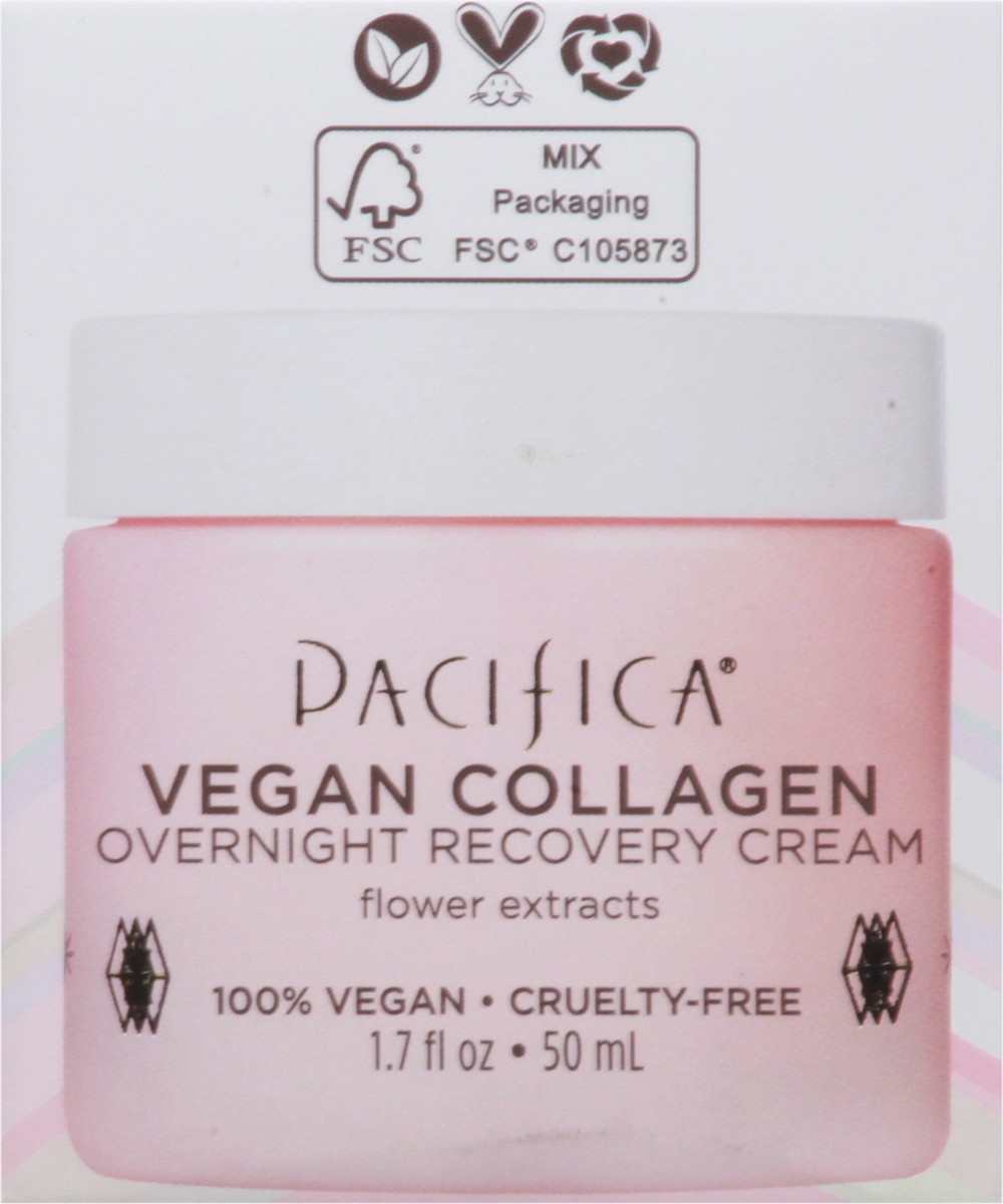 slide 8 of 9, Pacifica Vegan Collagen Overnight Recovery Cream 1.7 fl oz, 1.7 fl oz