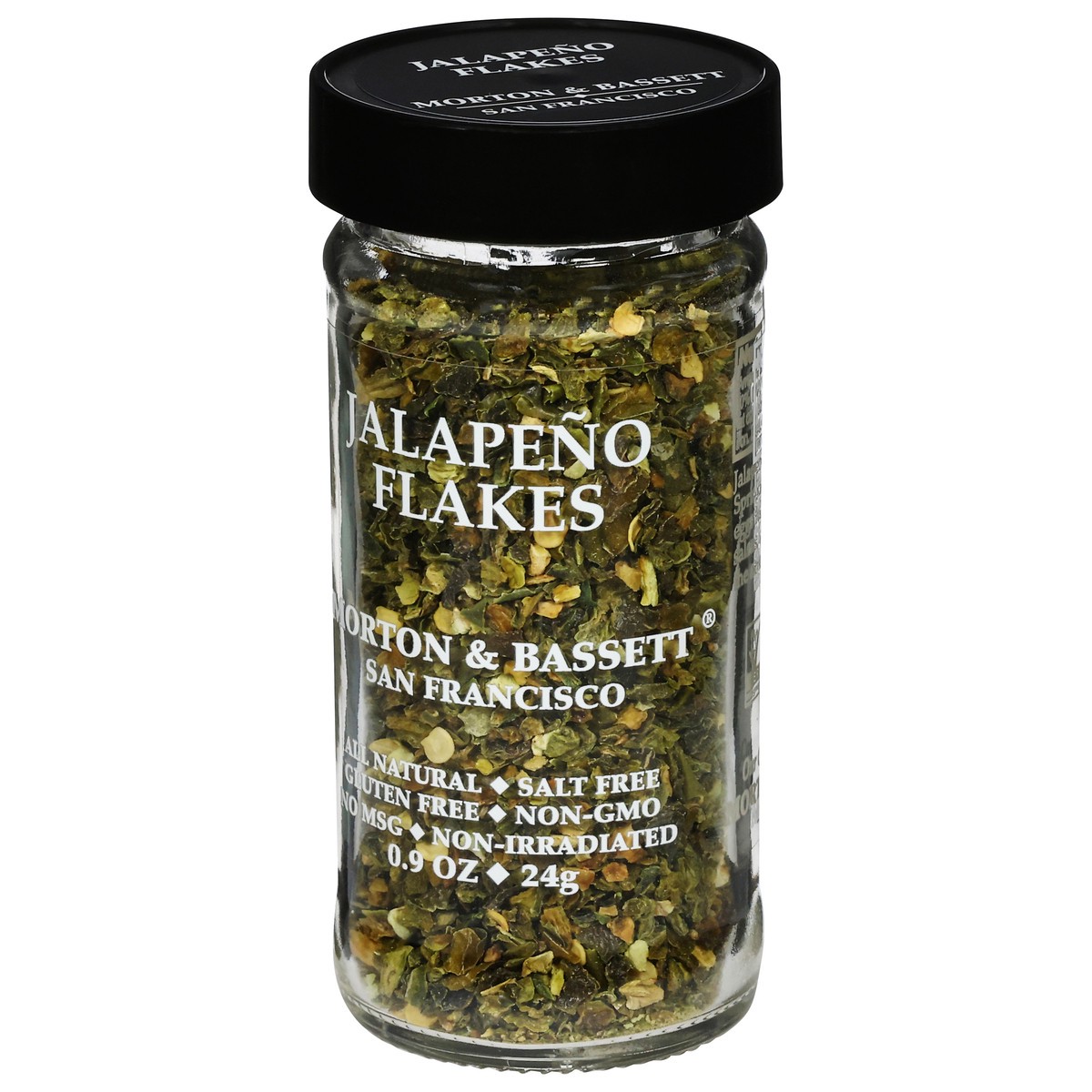 slide 11 of 12, Mort Bass Jalapeno Flakes, 0.9 oz