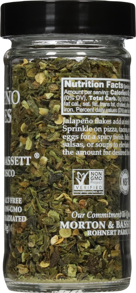 slide 3 of 12, Mort Bass Jalapeno Flakes, 0.9 oz
