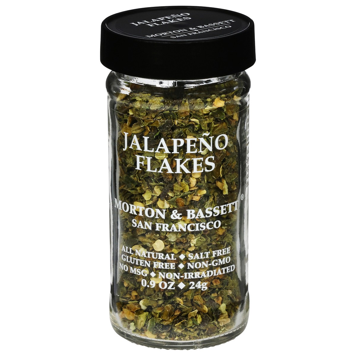 slide 4 of 12, Mort Bass Jalapeno Flakes, 0.9 oz