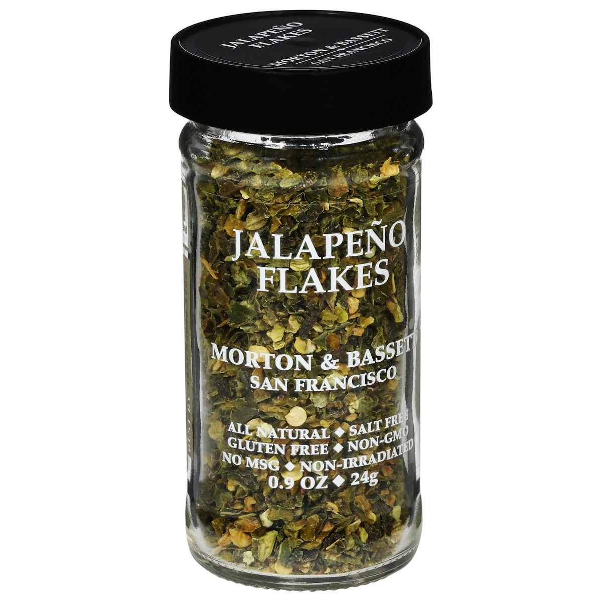 slide 7 of 12, Mort Bass Jalapeno Flakes, 0.9 oz
