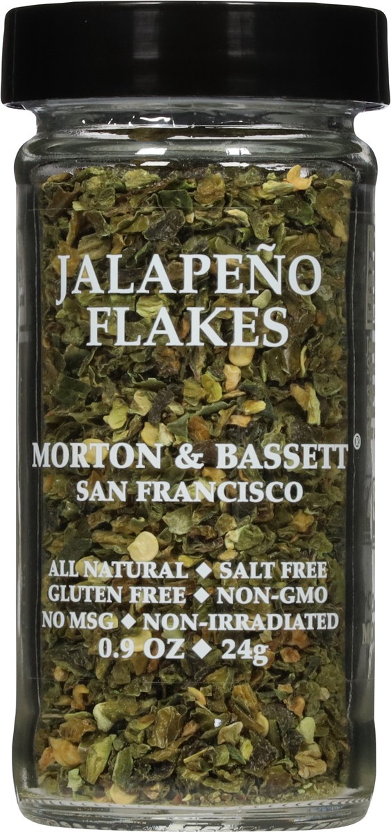 slide 2 of 12, Mort Bass Jalapeno Flakes, 0.9 oz