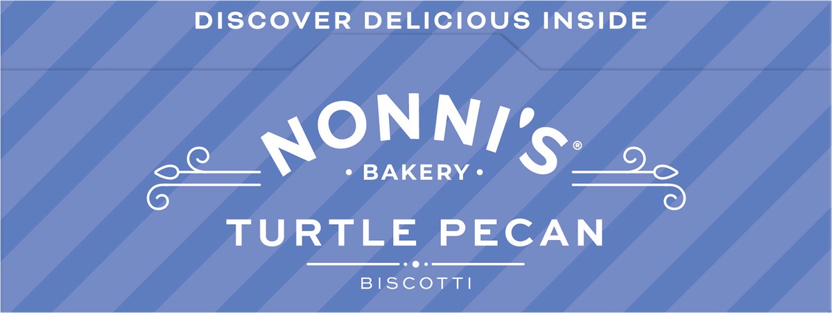 slide 2 of 8, Nonni's Turtle Pecan Biscotti, 6.88 oz