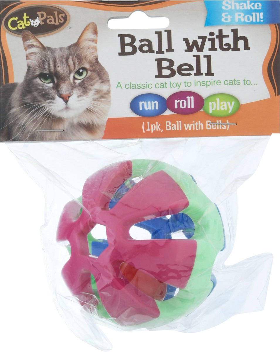 slide 1 of 10, Cat Pals Ball with Bell, 1 Pk, 1 Each, 1 ct