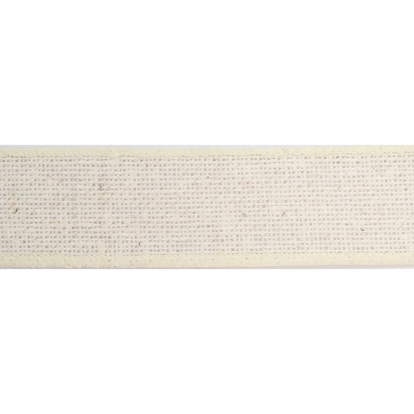 slide 4 of 4, 1.5" X 30ft. Ivory Wired Faux Burlap Ribbon By Celebrate It, 1.5 in x 30 ft