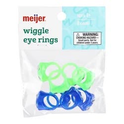 Meijer Wiggle Eye Rings 8ct