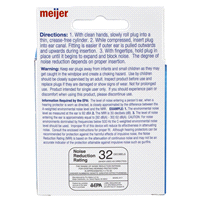 slide 3 of 5, Meijer Foam Ear Plugs, 20 ct