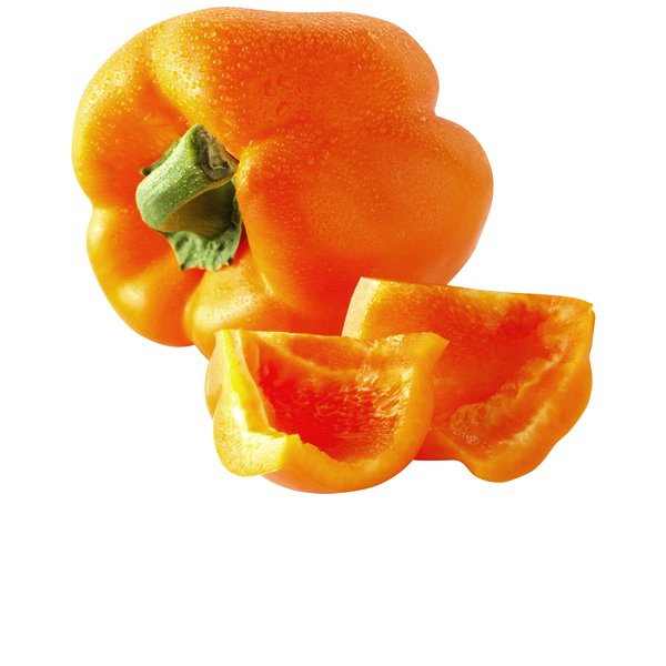 slide 1 of 1, Fresh Orange Bell Peppers, 1 ct