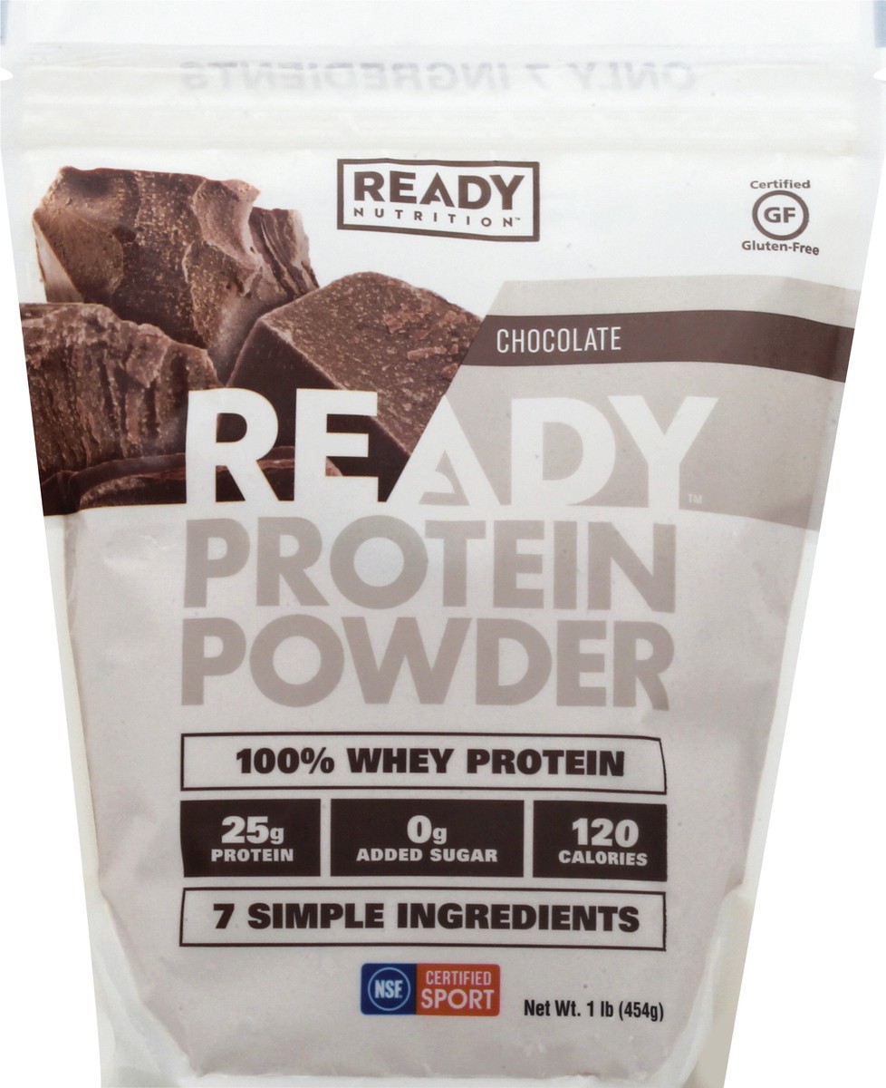 slide 3 of 10, Ready Nutrition Ready Chocolate Protein Powder 1 lb, 1 lb