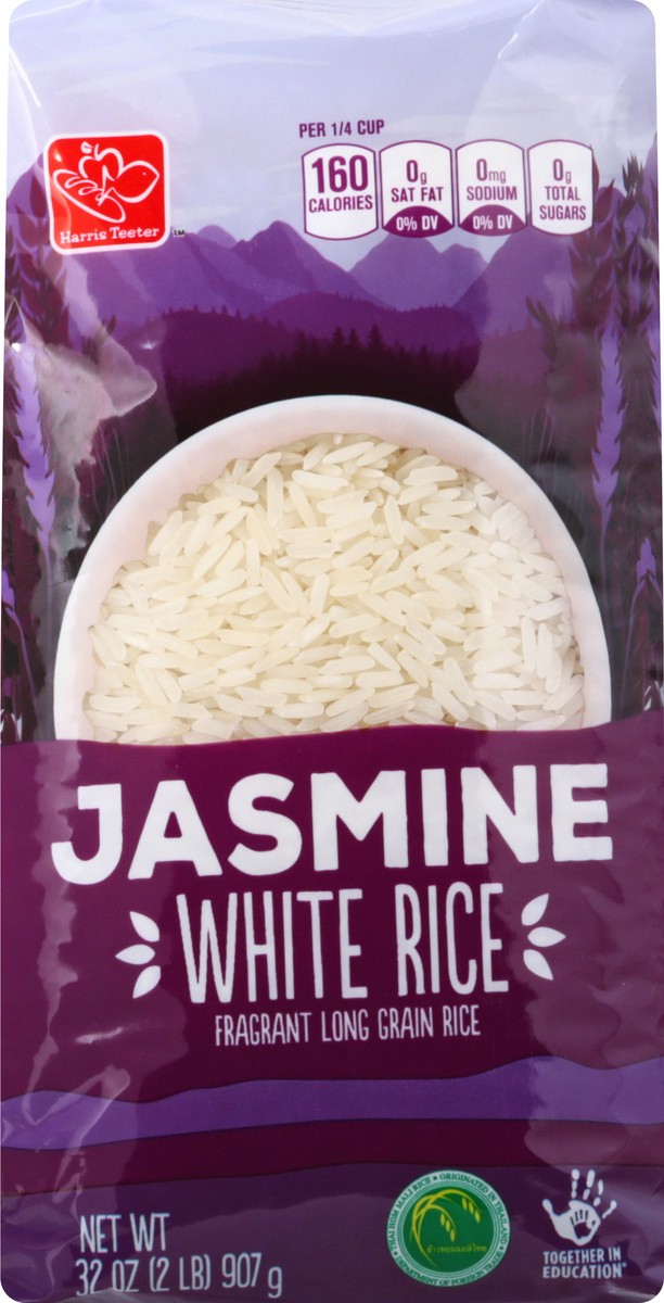 slide 1 of 13, Harris Teeter Jasmine White Rice, 1 ct