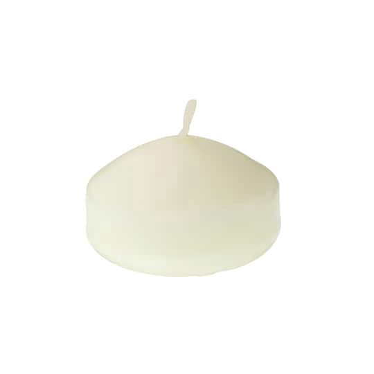 slide 1 of 5, Ivory Floater Candle By Ashland, includes 20 candles
