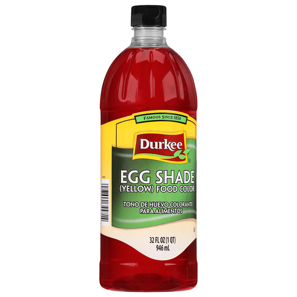 slide 1 of 1, B&G Durkee Food Color, Egg Shade (Yellow), 32 fl oz