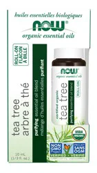 NOW Tea Tree Essential Oil Blend, Organic Roll-On - 10 mL