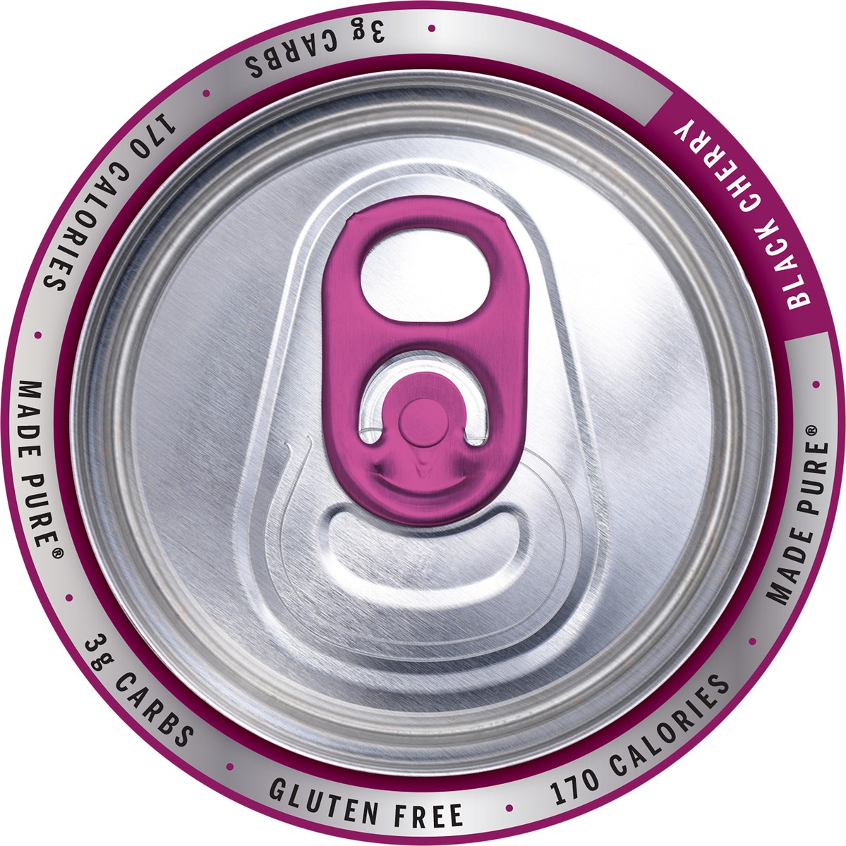 slide 5 of 6, White Claw Black Cherry 19.2oz Can, 19.2 fl oz