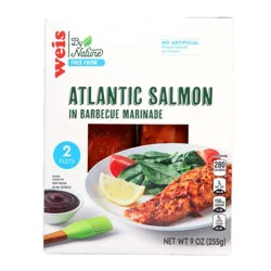 Weis by Nature BBQ Marinated Frozen Salmon
