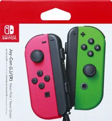 Nintendo Switch Neon Pink/Neon Green Joy-Con (L)/(R) 1 ea