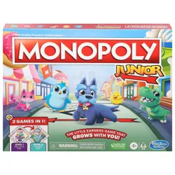 Monopoly Junior 2-in-1 Board Game