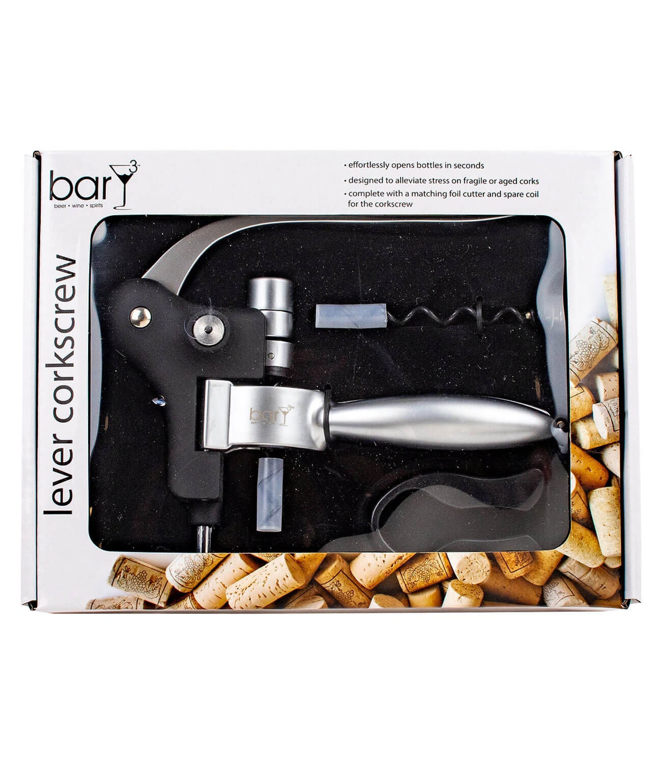 slide 1 of 1, Bar Y3 Lever Corkscrew, 1 ct