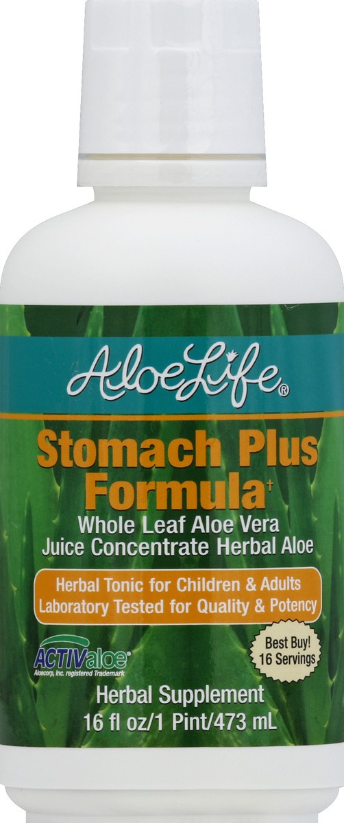 slide 2 of 2, Aloe Life Herbal Stomach Aloe, 16 oz
