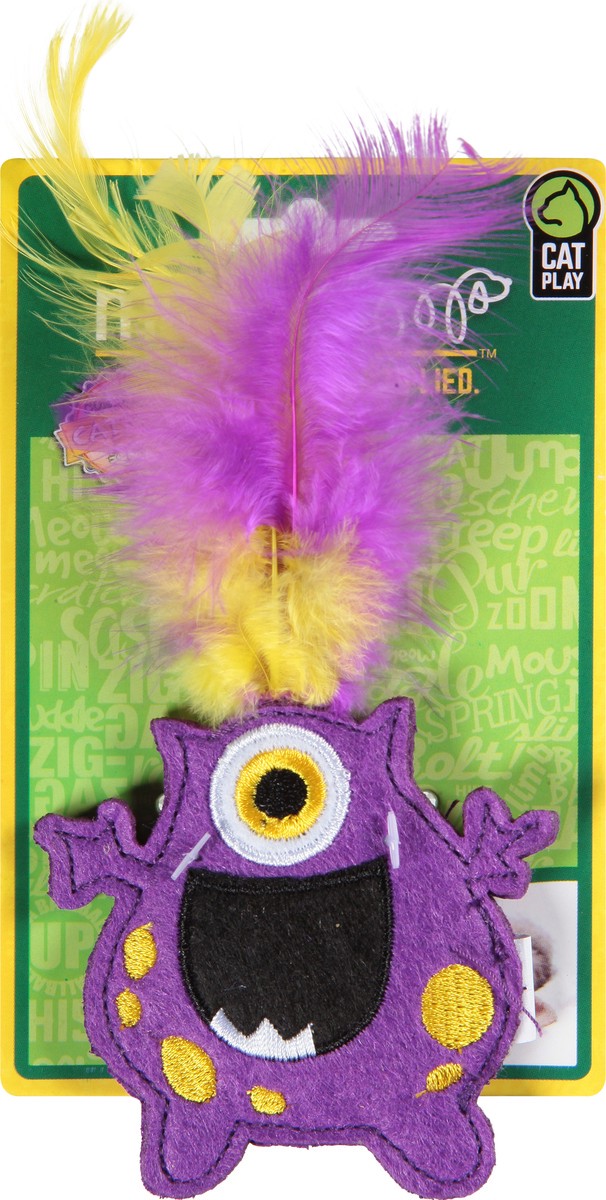slide 11 of 11, MultiPet Toy Cat Monsters Catnip 1.000 Ea, 1 ct