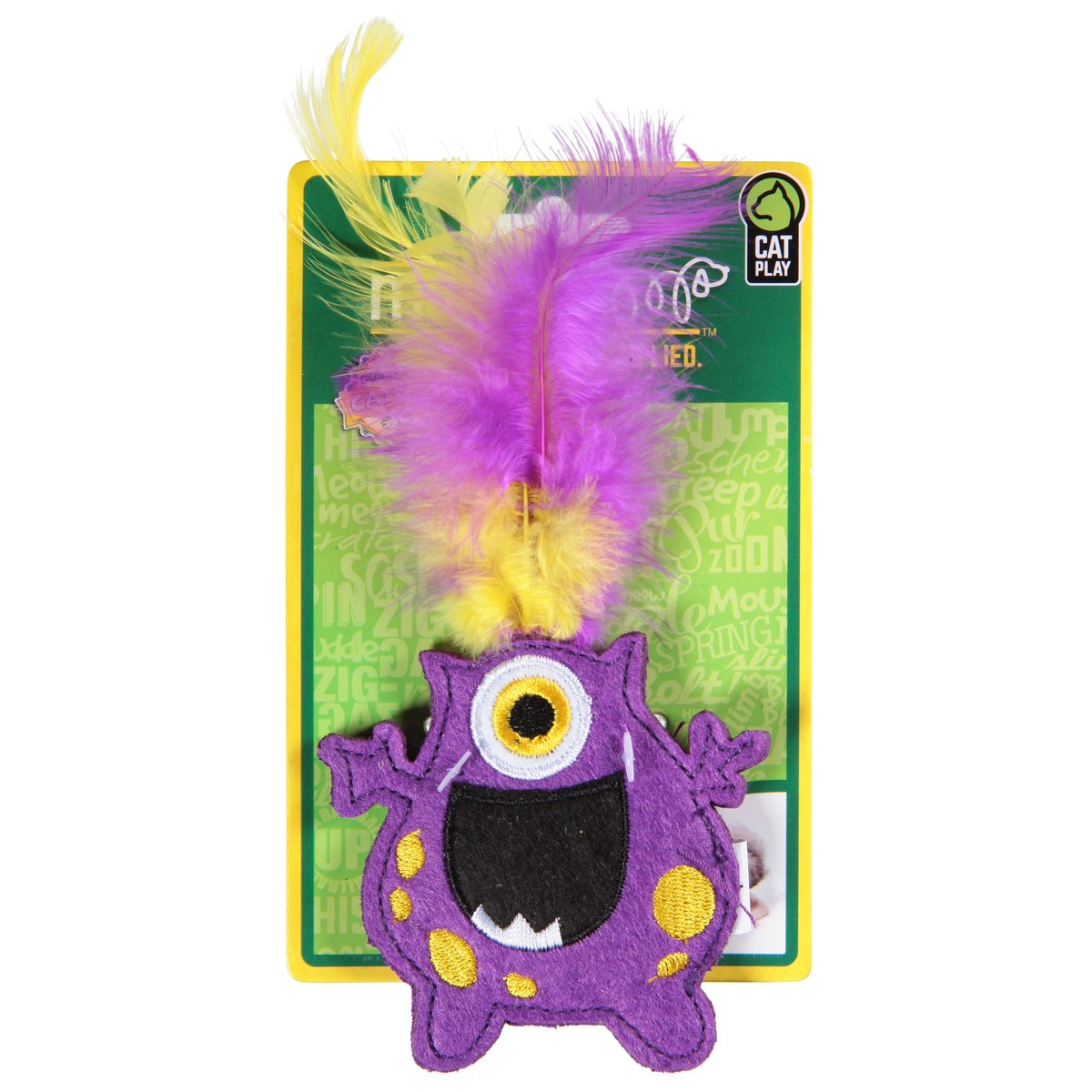 slide 1 of 11, MultiPet Toy Cat Monsters Catnip 1.000 Ea, 1 ct