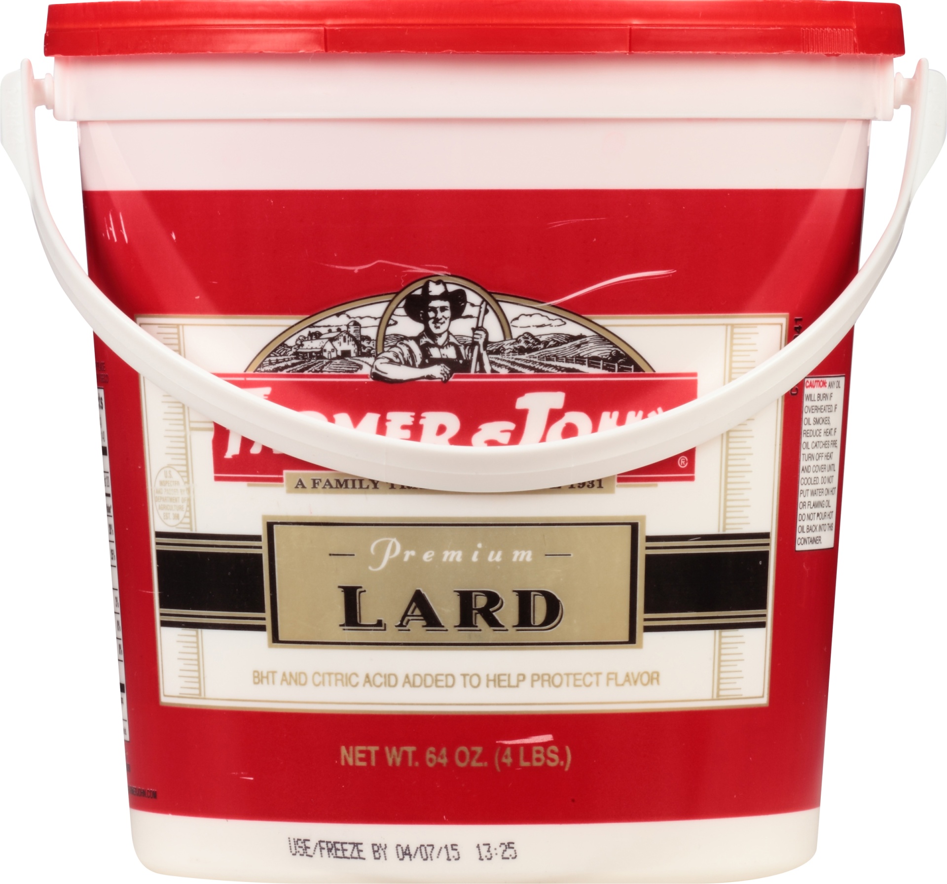 Farmer John Premium Lard 4 lb | Shipt