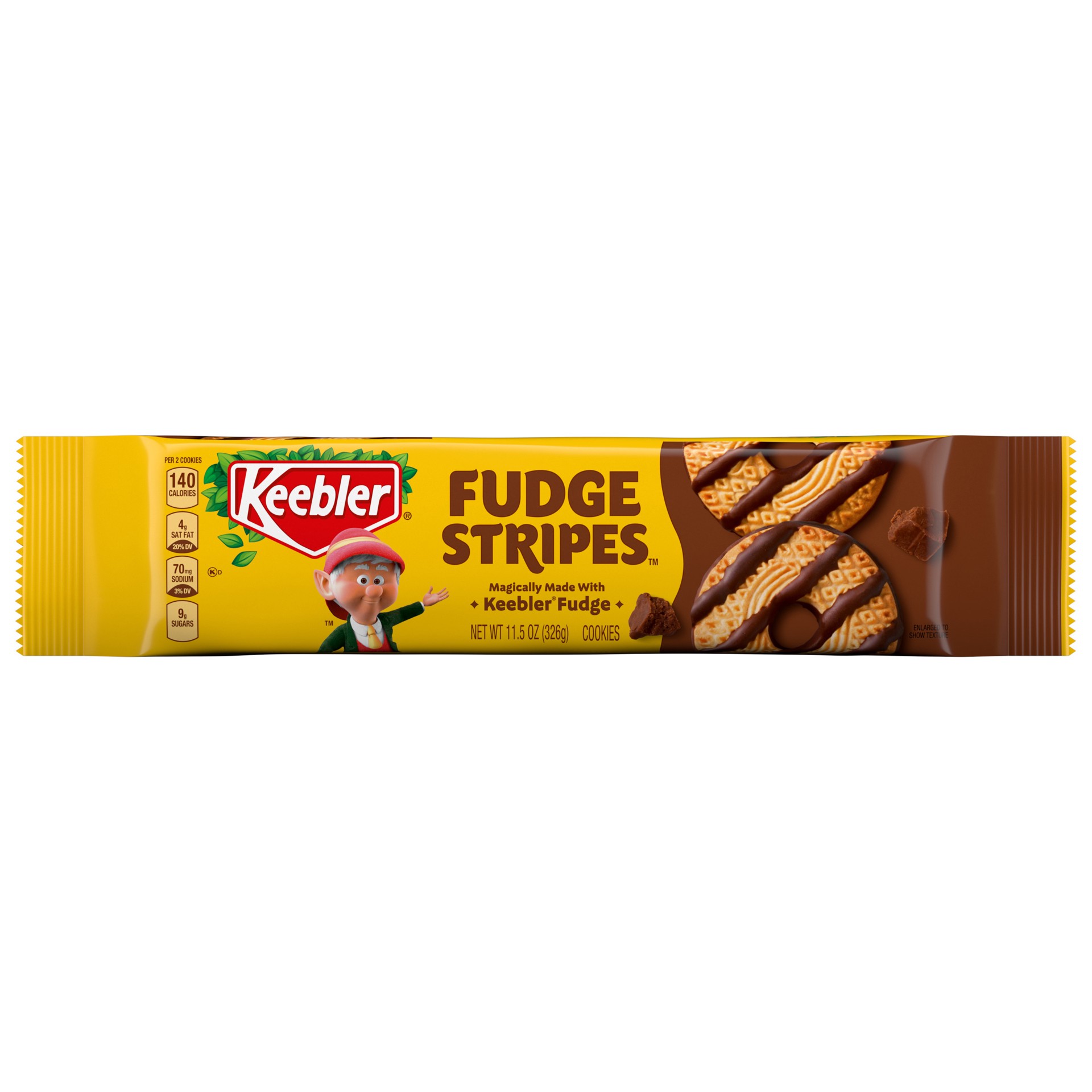 slide 1 of 13, Keebler Fudge Stripes Cookies 11.5 oz, 11.5 oz