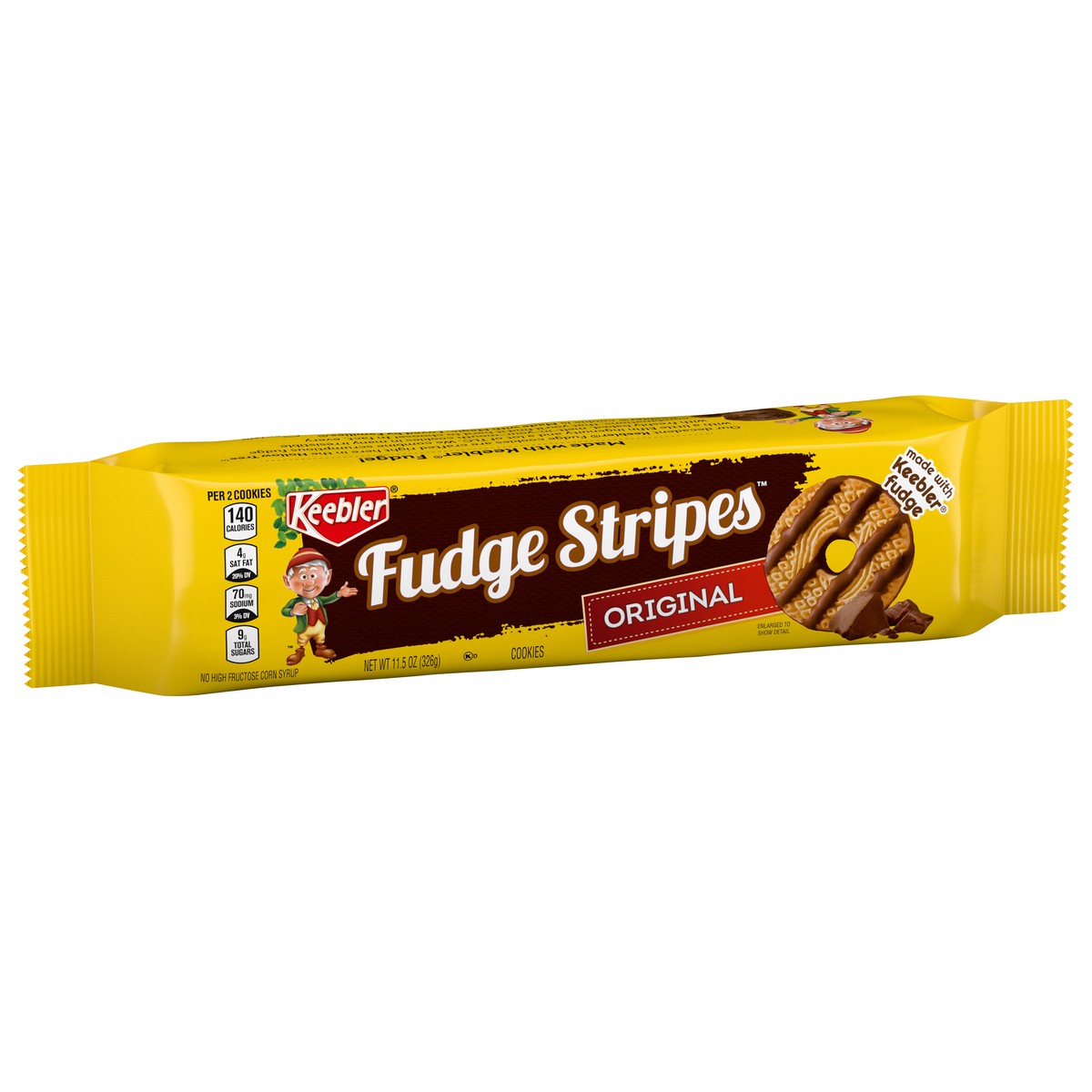 slide 11 of 13, Keebler Fudge Stripes Original Cookies, 11.5 oz