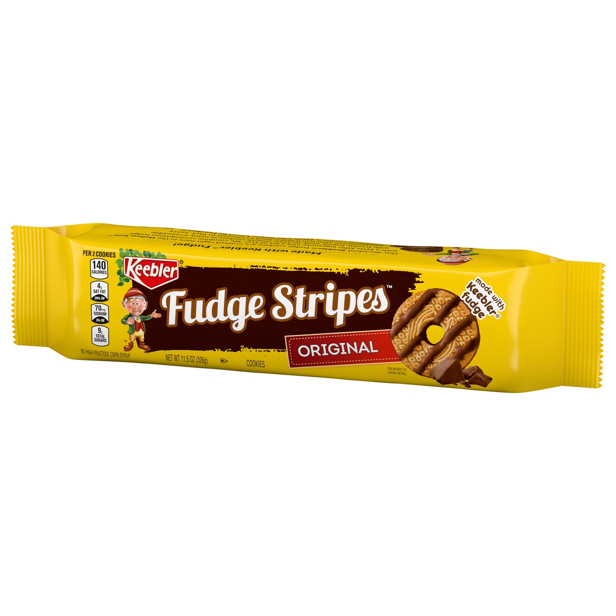 slide 7 of 13, Keebler Fudge Stripes Original Cookies, 11.5 oz