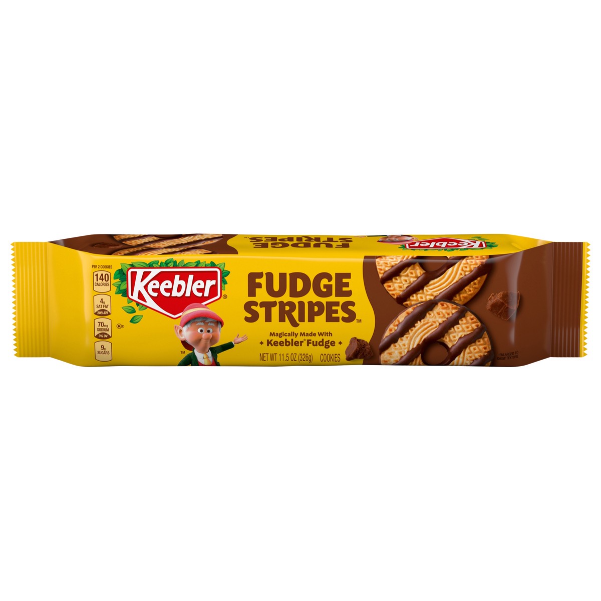 slide 1 of 13, Keebler Fudge Stripes Cookies 11.5 oz, 11.5 oz