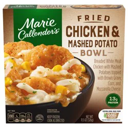 Marie Callender''s Fried Chicken and Mashed Potato Bowl, Single Serve Frozen Meal, 11.5 oz.