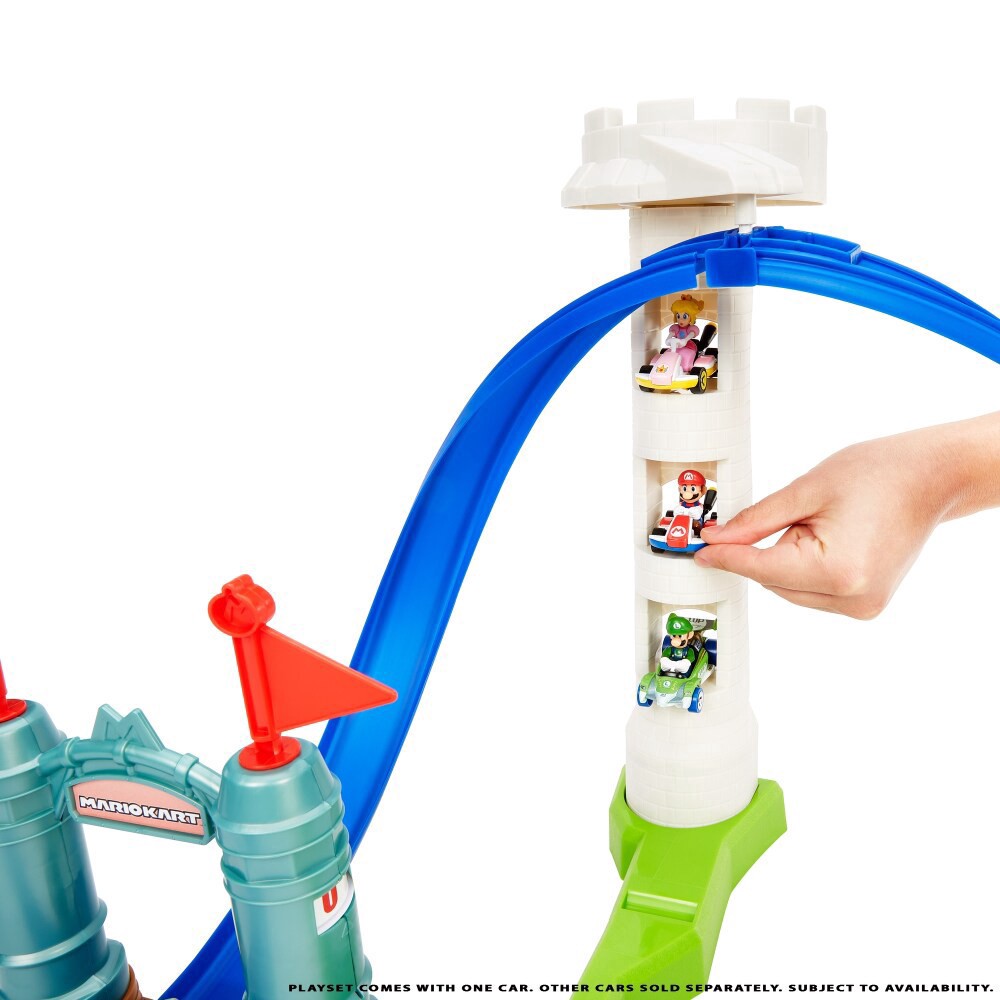 slide 2 of 5, HOT WHEELS MARIOKART Circuit Slam Track Set, 1 ct
