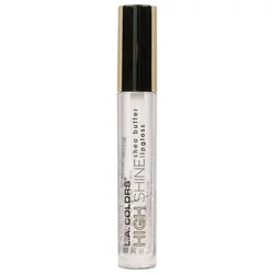 L.A. Colors High Shine CLG932 Clear Shea Butter Lip Gloss 0.14 oz