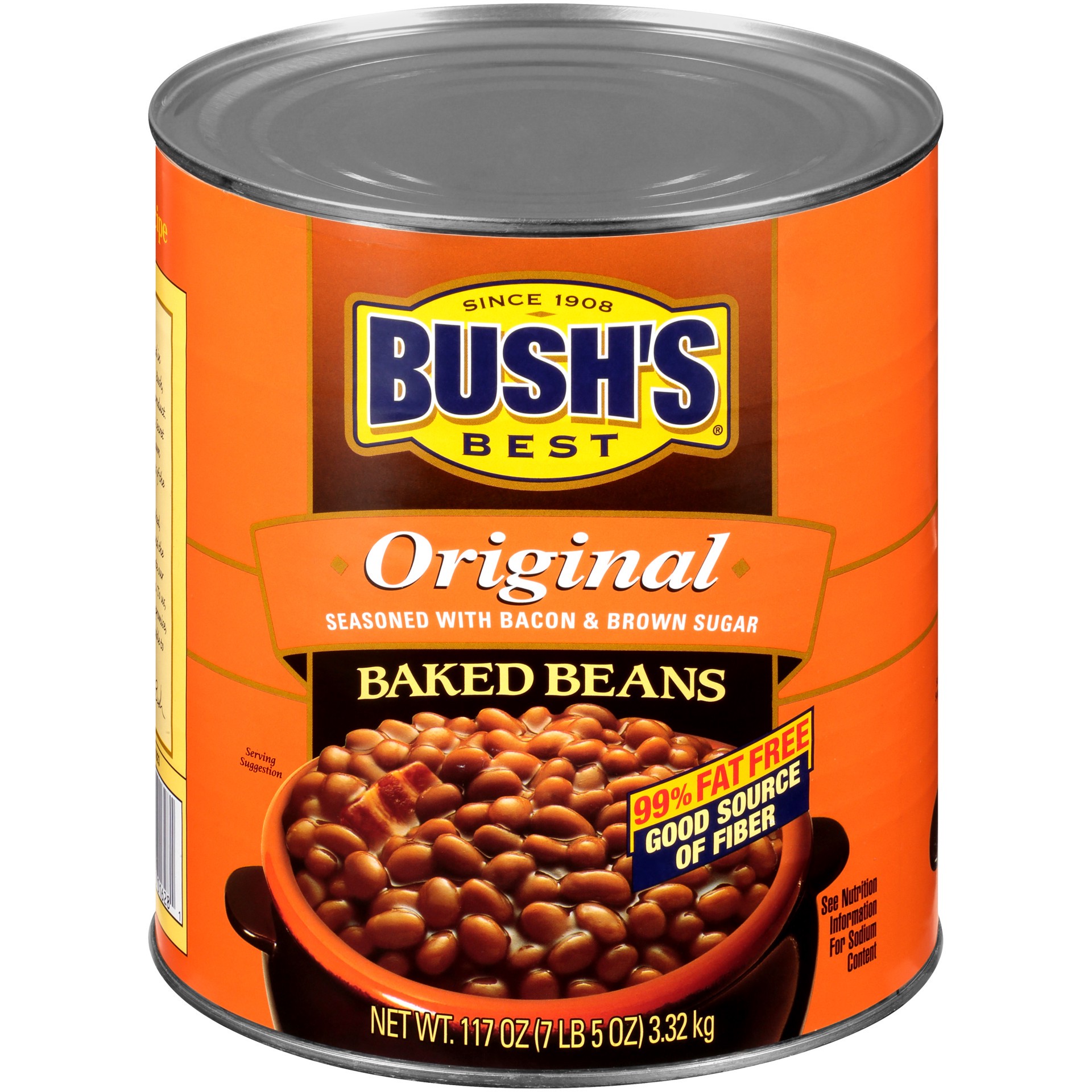 slide 3 of 5, Bush's Best Bush's Original Baked Beans 117 oz, 117 oz