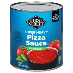 First Street Super Heavy Pizza Sauce With Basil