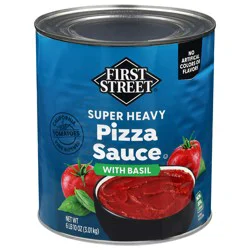 First Street Super Heavy Pizza Sauce With Basil