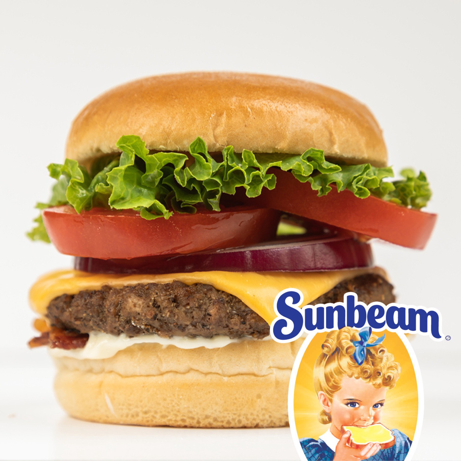 slide 4 of 5, Sunbeam White Burger Buns, 21 oz, 12 Count, 21 oz