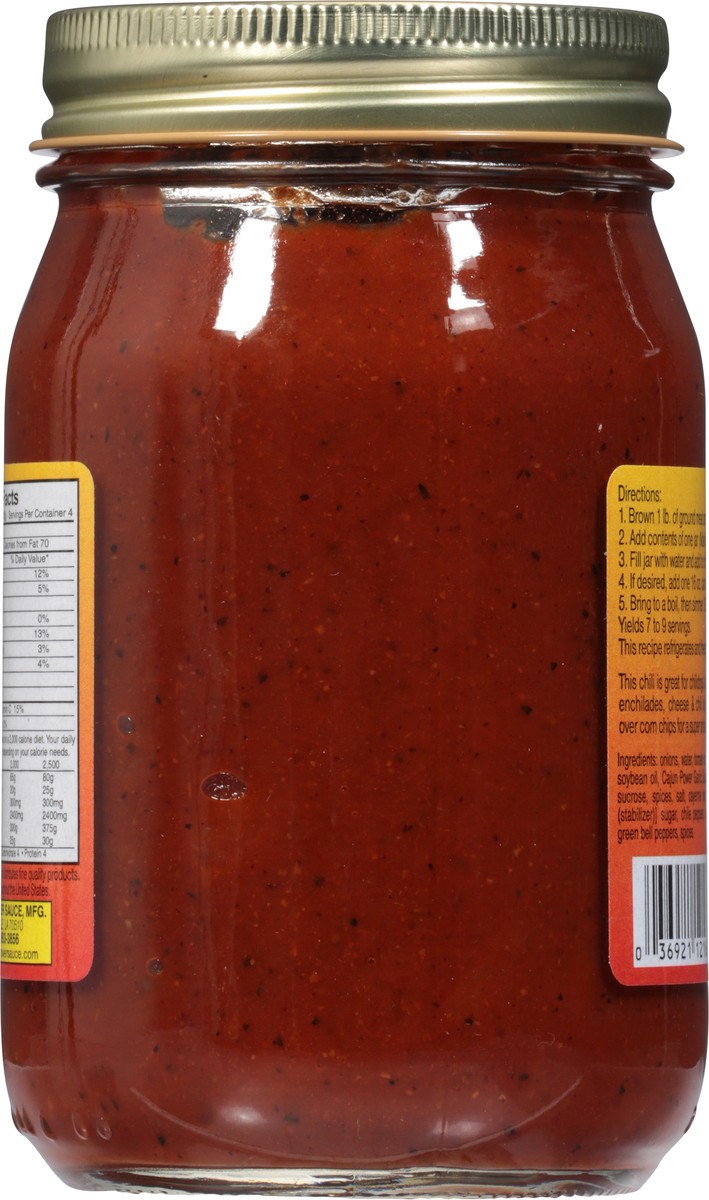 slide 5 of 9, Cajun Power Chili Sauce, 16 oz
