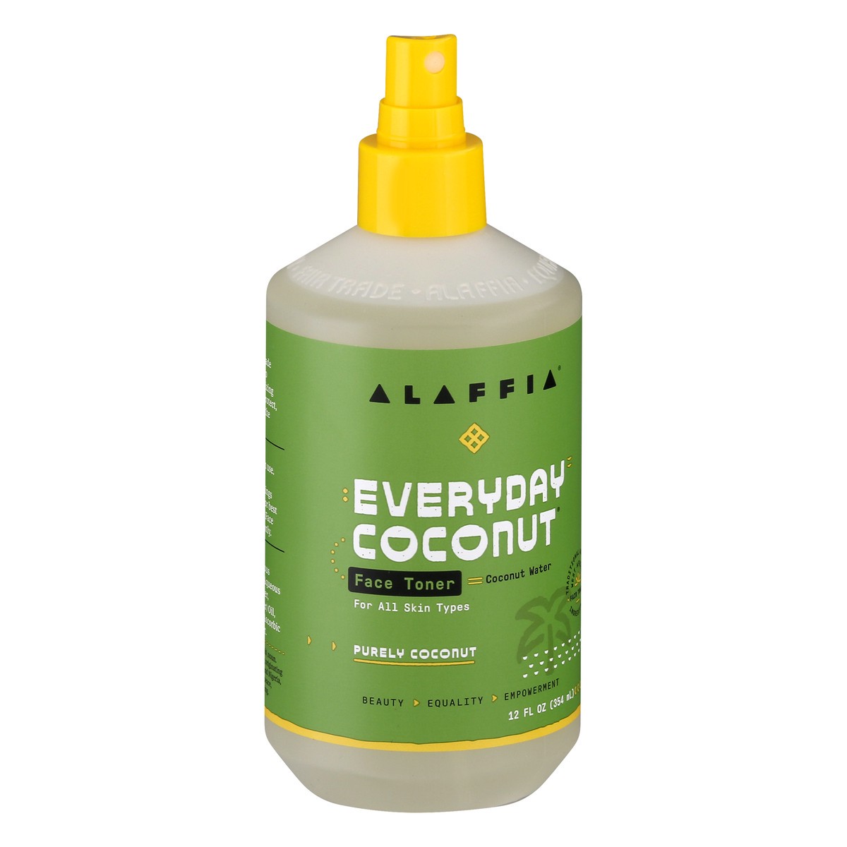 slide 10 of 11, Alaffia Everyday Coconut Purely Coconut Face Toner 12 oz, 12 oz