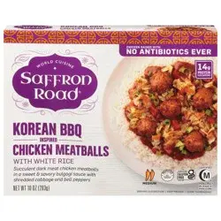 Saffron Road Korean Bbq Chicken Meatballs