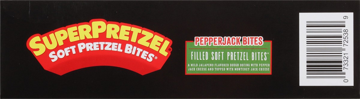 slide 11 of 11, SuperPretzel Soft Pretzel Bites, Pepperjack Bites, 13 oz