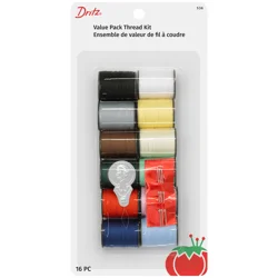Dritz Thread Pack, 12 assorted