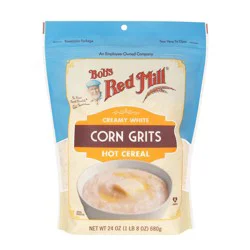 Bob's Red Mill Creamy White Corn Grits Hot Cereal 24 oz
