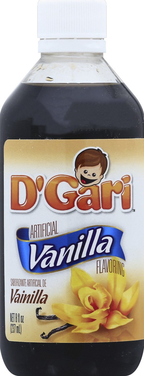 slide 1 of 8, D'Gari Vanilla 8 oz, 8 oz