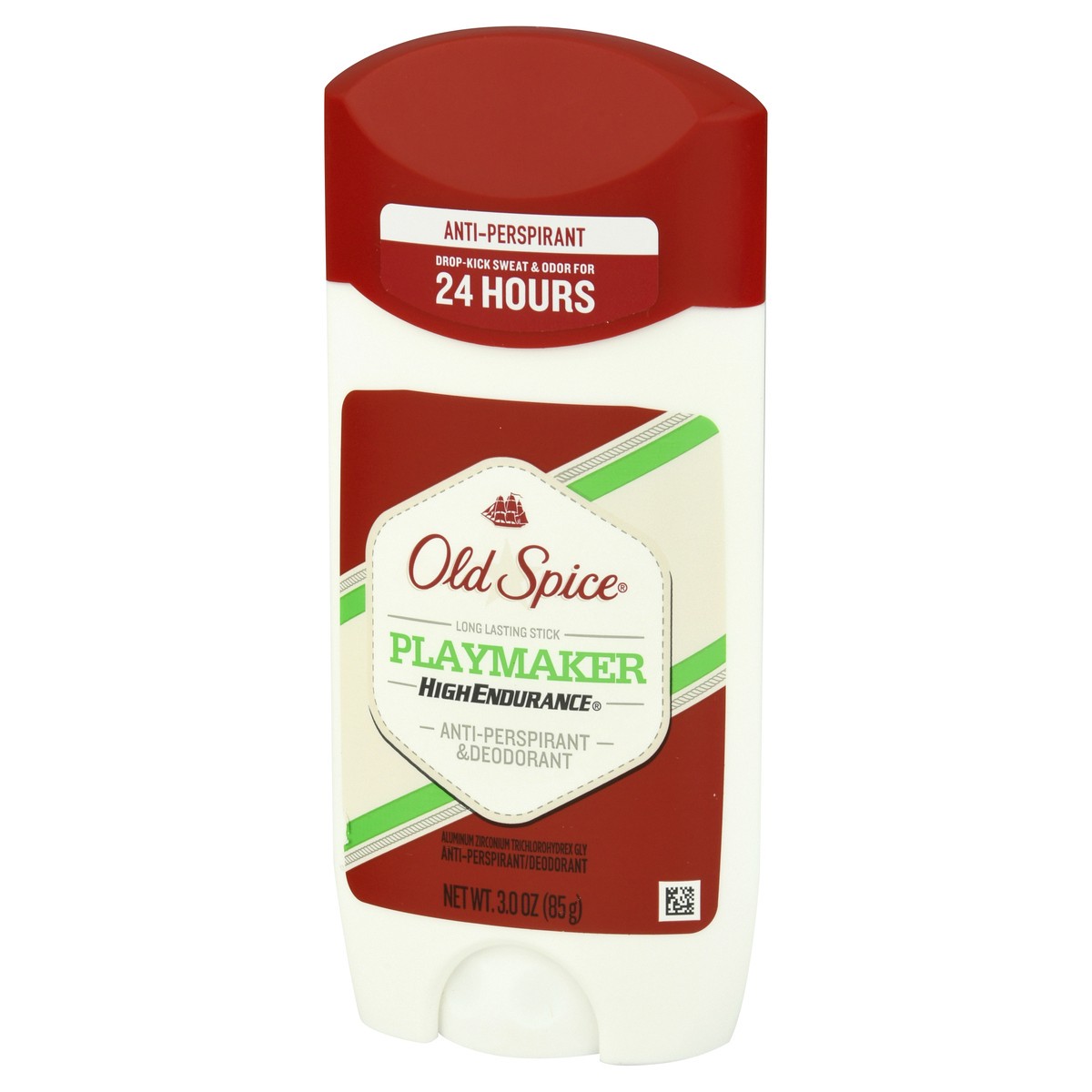 slide 6 of 9, Old Spice High Endurance Anti-Perspirant Deodorant for Men, 48 Hour Protection, Playmaker, 3.0 Oz, 3 oz